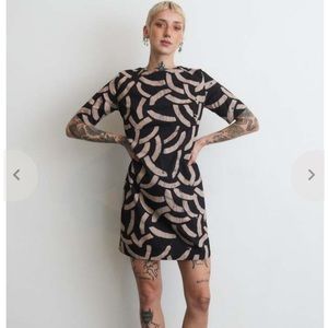 Osei-Duro Muto Dress in Cantaloop print